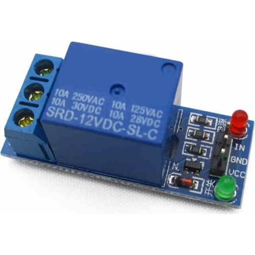 1 way relay module 12V low level trigger relay expansion board