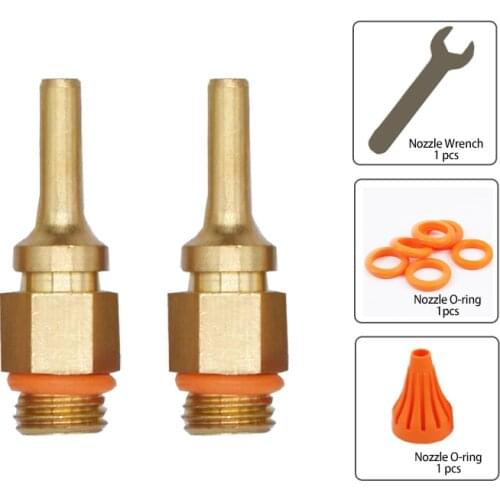 2.0x40mm 3.0x40mm Copper Hot Melt Glue Gun Nozzle Long Nozzle for Glue Gun Replaceable parts 2mm Diameter Nozzle