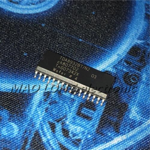 5PCS/LOT TDA8932 TDA8932BT SOP-32 Class D Stereo Amplifier Chip In Stock
