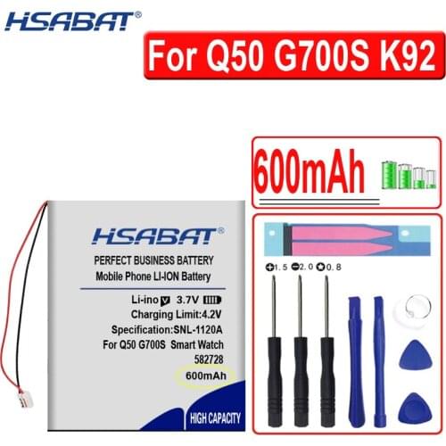 582728 Battery For Q50 G700S K92 G36 Y3 Smart Watch MP3 MP4 Bluetooth Headset phone GPS speaker PDA notebook Tablet PC E-book