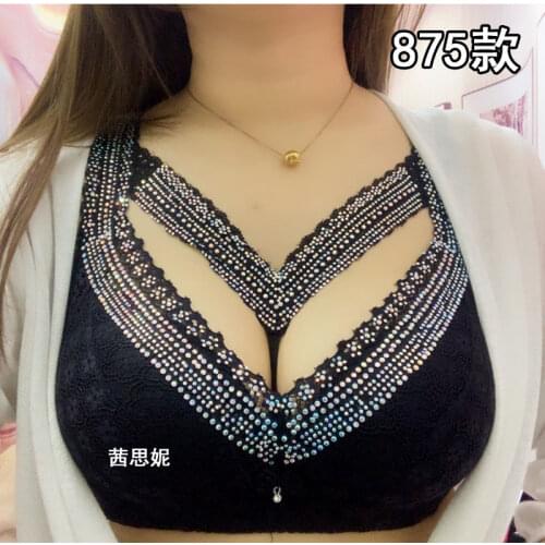 Diamond bra Seamless Bras For Women Underwear BH Push Up Bralette With Pad Vest Top Bra