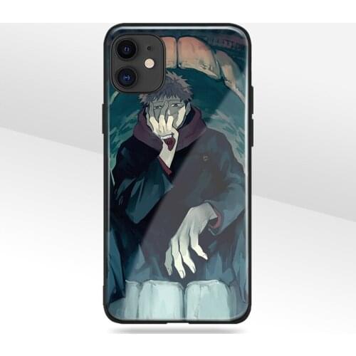 Yuji Itadori Jujutsu Kaisen Glass Soft Silicone Phone Case FOR iPhone SE 6s 7 8 Plus X XR XS 11 12 Mini Pro Max Cover Shell