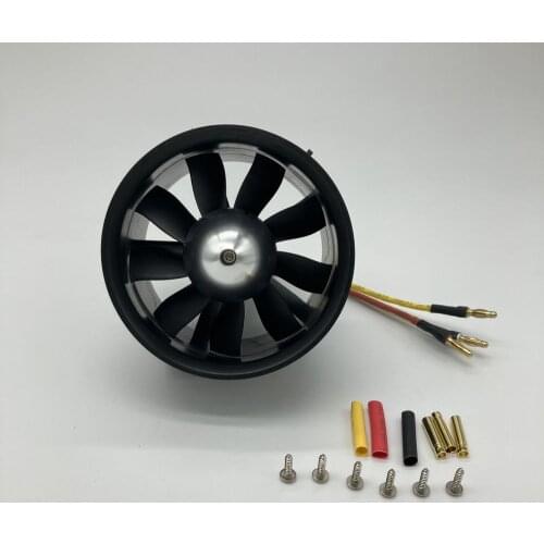 Freewing 9 Blade 90mm Metal EDF Set with 3672-1900KV 6S Version Freeshipping E72213