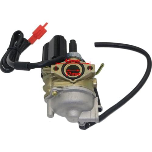 DIO50 Scooter Carburetor Fit For Honda AF24 TACT 50 Elite SA50 NB50 TG50 Gasoline Carb 17mm Russian Small Motorbike