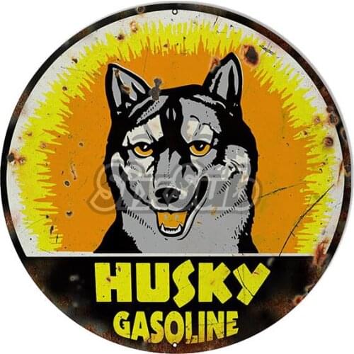 Husky Gasoline CAR Motor Oil stickers decals# 027051