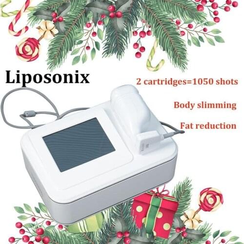 Portable Lipo Sonix Slimming Machine Intensity Focused Ultrasound Equipment body lift skin tighten
