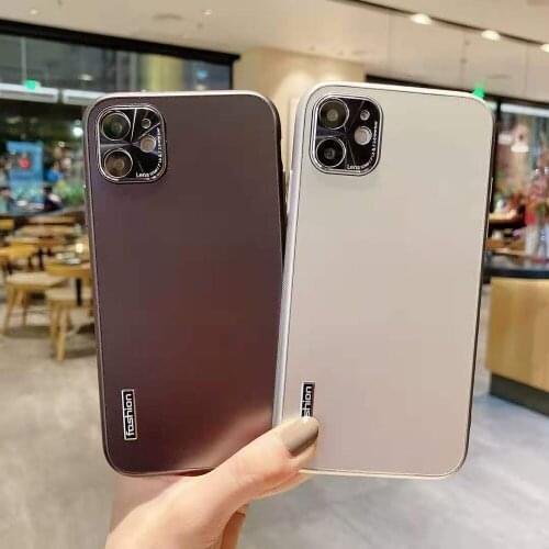 Plating Shockproof Phone Case For iPhone 12 11 Pro Max X XR XS Max 7 8 Plus Protection Cover For iPhone 11 12 Pro X XR XS Case