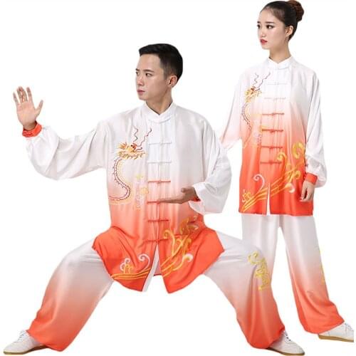 Qi Gong Martial Arts Wing Chun Shaolin Kung Fu Taekwondo Training Cloths Apparel Clothing for Seniors Beginners Men Women
