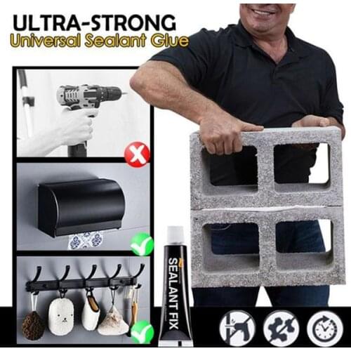 1/2/5pcs Ultra-Strong Universal Sealant Glue Super Strong Adhesive And Fast Drying Glue