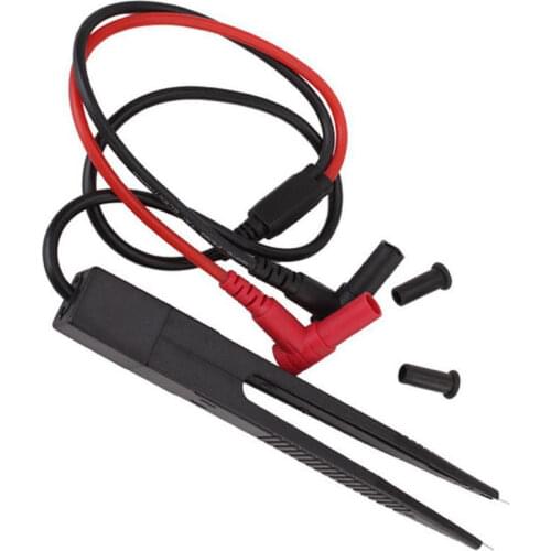 1PCS SMD Inductor Test Clip Probe Tweezers for Resistor Multimeter Capacitor CA