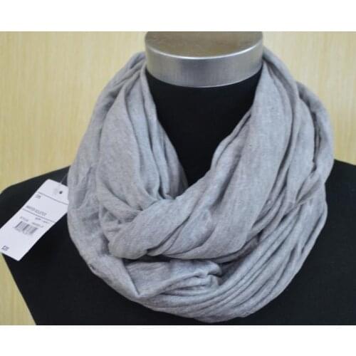 120pcs/lot candy color infinity nursing scarf Jersey Circle Loop Shawl Infinity Plain Scarf / Snood