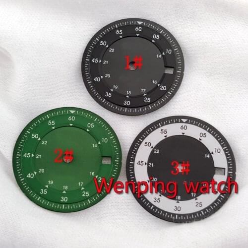 28.5mm sterile Dial fit 2836/2813/3804,Miyota 82 Series movement 40/ 41mm watch P901