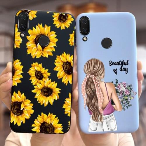 Colorful Painted Case For Huawei Nova 3i Case Silicone Soft Slim Fundas Back Cover For Huawei Nova 3 i Nova3i Phone Cases Bumper