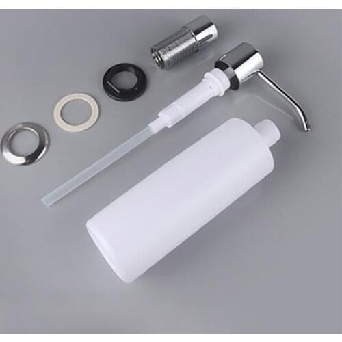 New 50pcs/lot Sink Soap Dispenser ABS Plastic Built in Lotion Pump Plastic Bottle for Bathroom and Kitchen Liquid Soap