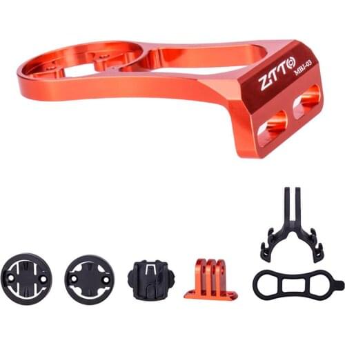 4 Colors Bike Stopwatch Holder Bike Stopwatch Mount Extension Bracket Holder Cycling Camera Light Support Stand Cycling Supply