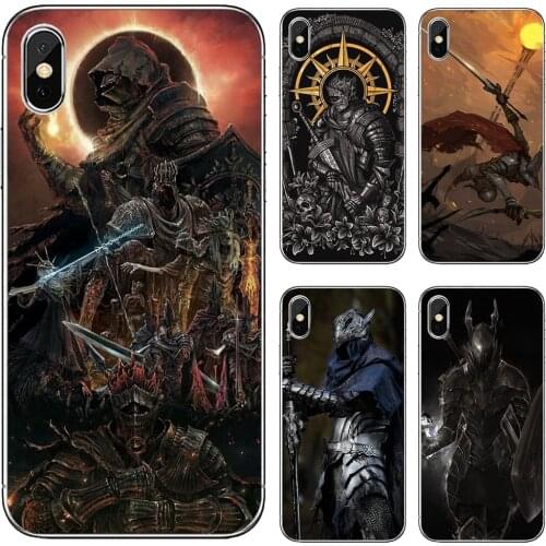 Soft Case For Xiaomi Mi 5X 6X Max Mix 1 2 2S 3 Mi5 Mi5S Mi6 Mi3 Mi4 poco X3 nfc F2 Pro M3 Dark-Soul-Lordran-Astora-Knight