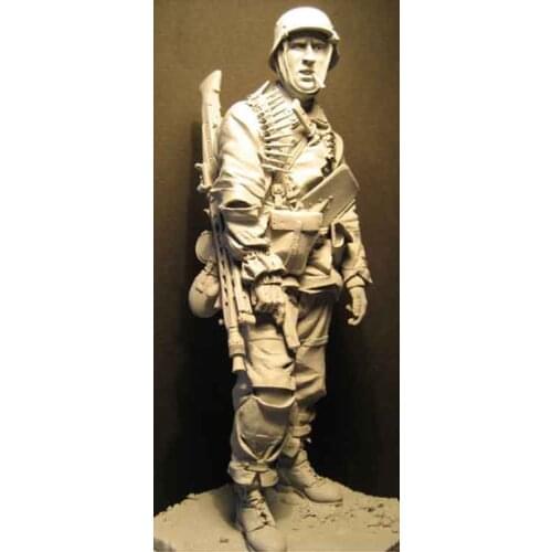 New Unassembled 1/16 120mm ancient officer stand in winter (NO BASE ) Resin Figure Unpainted Model Kit