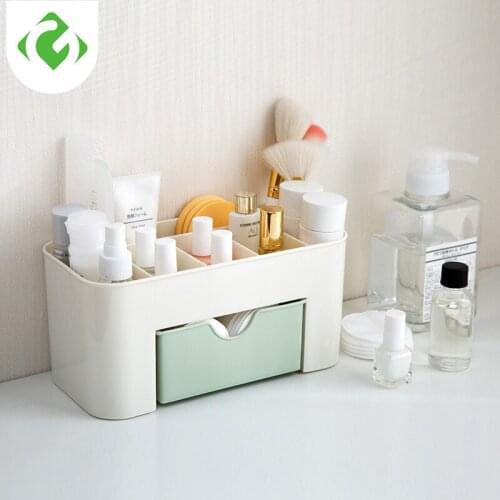 Plastic Makeup Organizer Cosmetics Storage Container Drawer Home Office Desktop Sundries Jewelry Storage Box