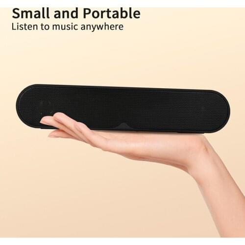 Portable Mini Wireless Bluetooth Speaker Audio Receiver Vibration Megaphone Better Bass Range Repair Fidget Doss Shower