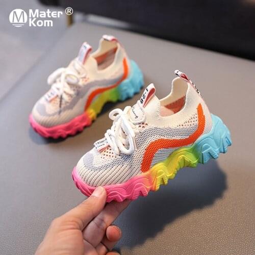 Size 21-30 Baby Casual Shoes Non-slip Breathable Children Sneakers Light Wear-resistant Toddler Shoes For Kids Boys Girls Tenis