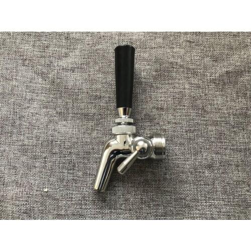 High quality Flow Control beer Faucet 304 Stainless Kegerator Draft Beer Tap Draft Beer Faucet, Adjustable Beer Tap