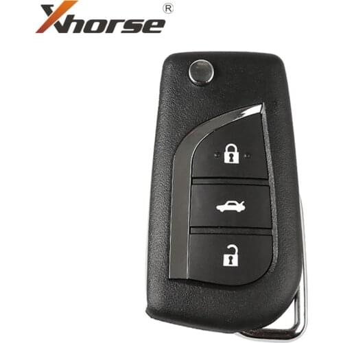 Xhorse VVDI2 for Toyota Type Wireless Universal Remote Key 3 Buttons XNTO00EN Wireless Remote Key 5 pcs/lot