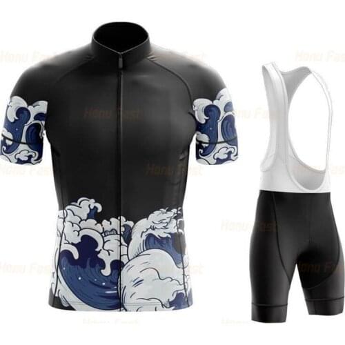 2020 Pro Team Breathable Cycling Jersey Set Ropa Ciclismo Summer Man Cycling Clothing Bib Pants Uniformes Maillot Bike Clothes