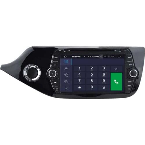 7" Octa-Core Android 10.0 OS Car DVD Multimedia GPS Radio System Player for Kia Ceed 2012-2018 with Full Video Output Support