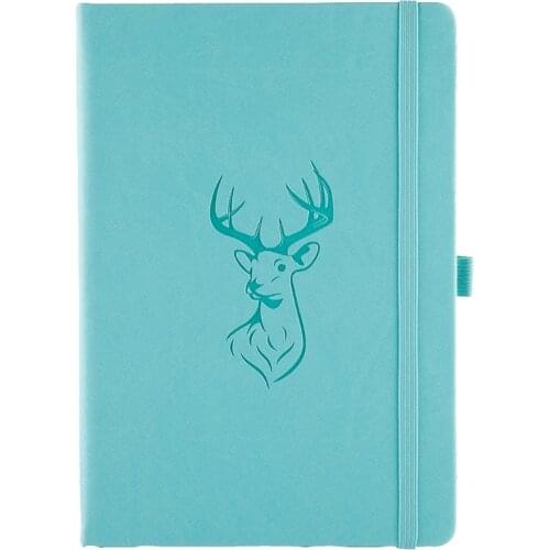 A5 Hardcover Notebook Bandage Dotted Personal Diary Notebook School Office Stationery Gift notepad