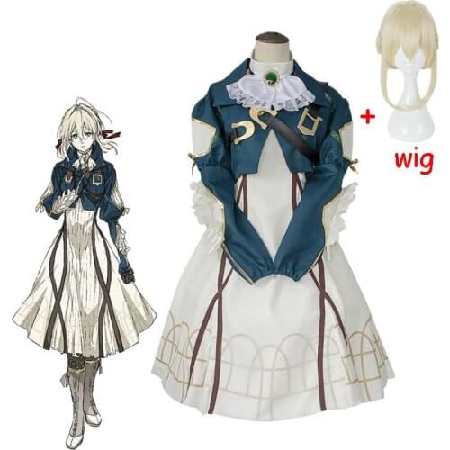 Violet evergarden costume anime violet evergarden cosplay female japanese anime costume gothic lolita High quality dress