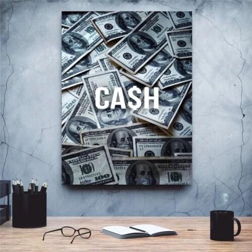 Wall Art Canvas Home Money Cool Decoration Picture HD Prints Gift Printed Painting Living Room Artwork Frameless