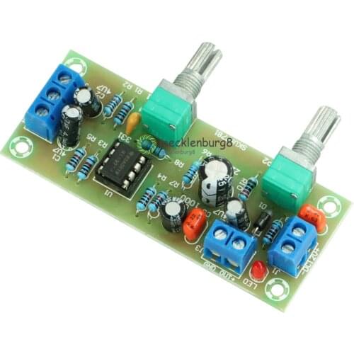 New DC 12 V-24 V with low-level low-pass filter NE5532 subwoofer process preamplifier circuit wiring diagram Integrated circuits