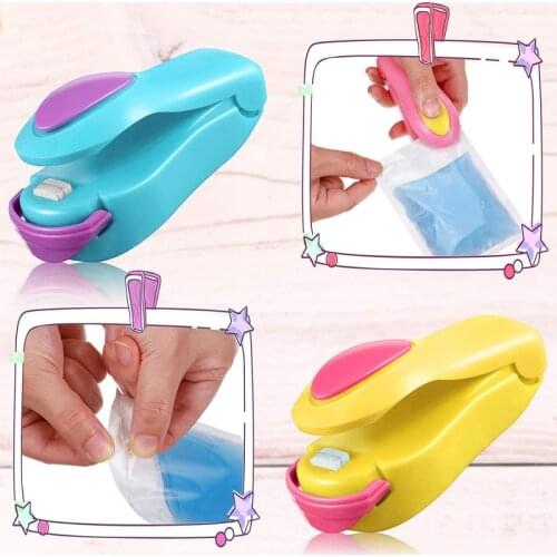 Portable Mini Sealing Machine Plastic Bag Hand Pressure Heat Sealing Machine Small Sealing Machine Kitchen Accessories Tool