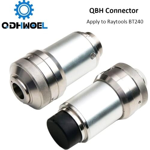 QDHWOEL QBH Connector of Raytools Laser Head BT240 BT240S For Fiber Laser 1064nm Cutting Machine