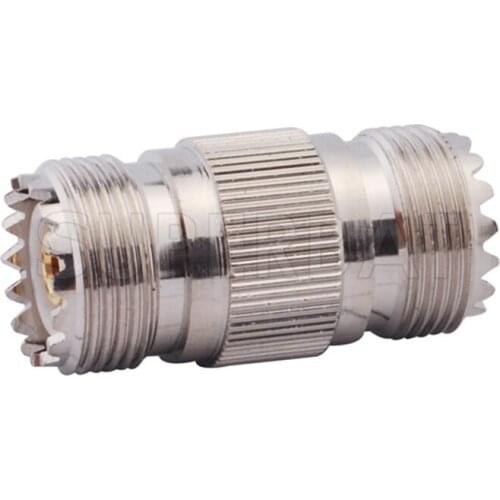 Superbat 5 pcs UHF Adapter UHF Female Jack to UHF Jack RF Coaxial Connector