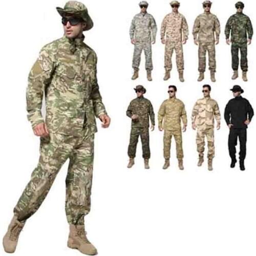 Outdoor Military Equipment Woodland Camouflage Tactical Ghillie Suit Hunting Airsoft Sniper Clothes Paintball Combat Shirt&Pants