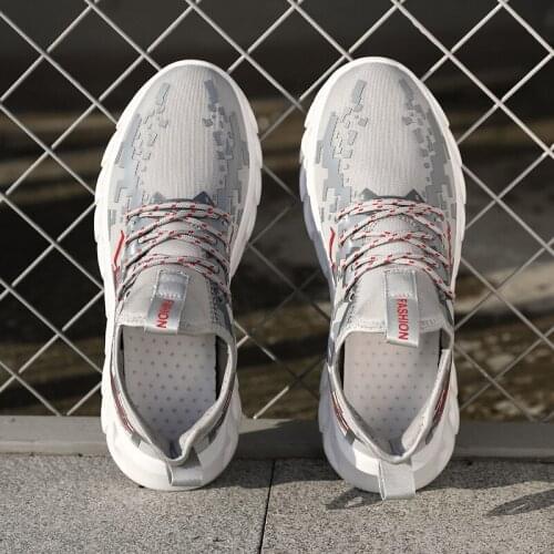 Spring / summer 2021 leisure daddy shoes leisure sports shoes breathable shoes lace up mens shoes casual board shoes