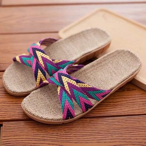 Women Fashion Sweet Comfortable High Heel Beach Flip Flops Vrouwen Flip Flops Lady Casual Pattern Flip Flops Cute Slippers E594b