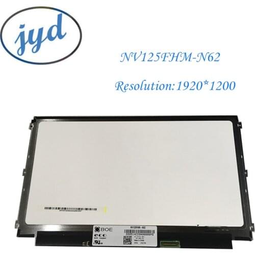 12.5"LED LCD Screen B125HAN02.0 NV125FHM-N62 LP125WF2-SPB4 For HP EliteBook 820 G3 G2 FOR DELL E7270 1920X1080 Display 30PINS