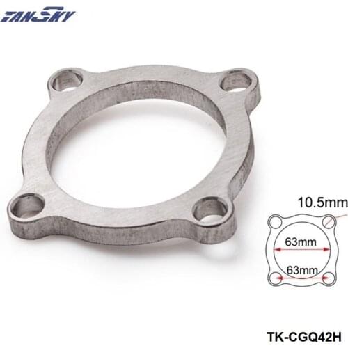 2.5'' 4 Bolt Universal Turbo Exhaust Downpipe Flange For Turbo T3 T3T4 T4E TK-CGQ42H