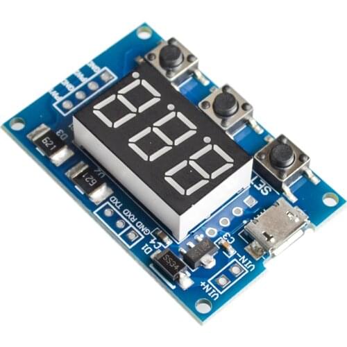 2CH Independent PWM Generator Duty Cycle Pulse Frequency Module LED Digital Tube