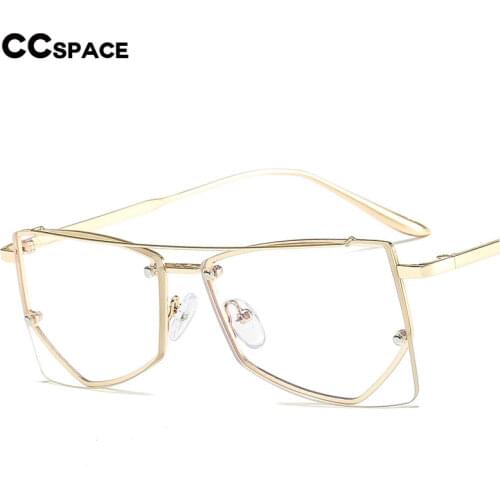 46564 Luxury Metal Frame Sunglasses Rivet Personality Men Women Fashion Shades UV400 Vintage Glasses