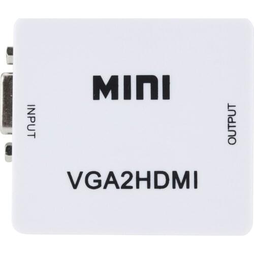 VGA to HDMI converter computer to TV adapter VGA to HDMI with audio power