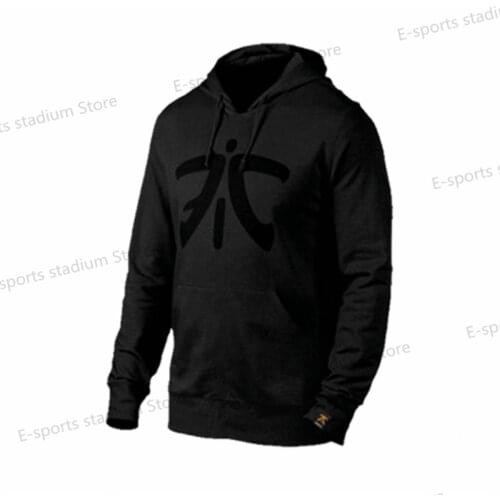 FNC Jersey Uniform 2021 Fnatic Team Hoodie LOL League CSGO Shootout DOTA Tower Defense Game Fans Requisition Oversized Pullover