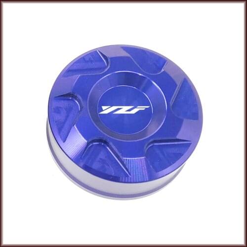 ForYAMAHA YZF 450/R 2010-2017 Motorcycle Accessories Aluminum Rear Brake Fluid Reservoir Cover Cap Red/Blue/Gold CNC