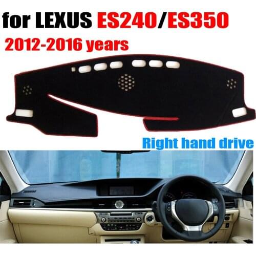 Car dashboard cover mat For LEXUS new ES ES240 ES350 2012-2016 years Right hand drive dashmat pad dash covers auto accessories