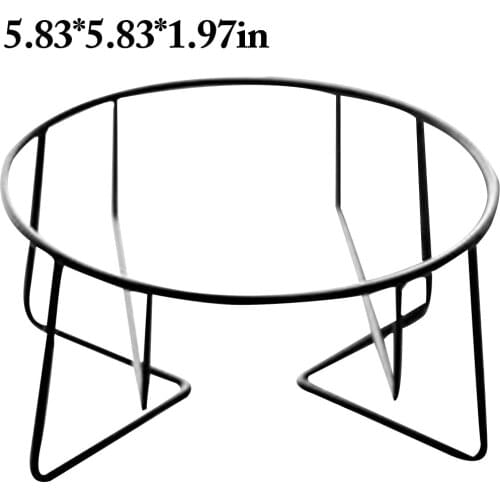 Legendog Iron Pet Bowl Stand Non-Slip Neck Protective Elevated Cat Dish Stand Dog Bowl Holder Pet Feeding Bowls Stand Dorakitten