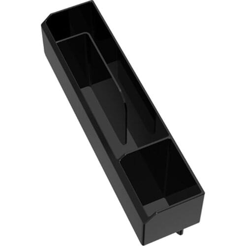 N84F Cables Seat Organizer in Car Seat Slit Pocket Box Case USB Charger Front Driver Crevice Auto Bag CellPhones Wallet Coin