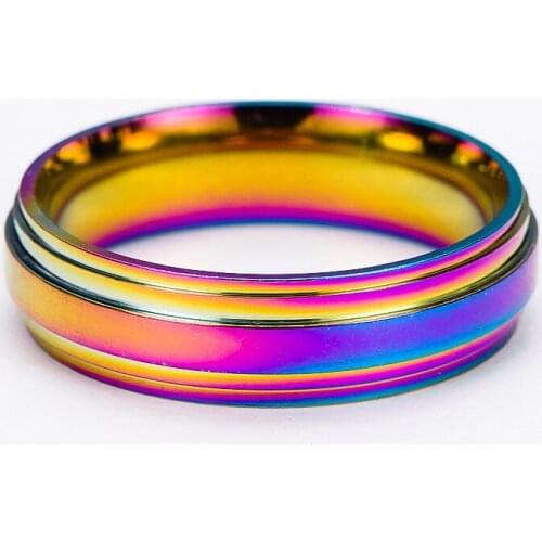 2017 new hot - selling titanium steel rings fashion stainless steel ring wholesale