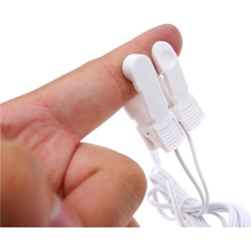 Sex Products Breast Massage Nipple Clamps Electric Shock Vibrator Nipples Sex Toys for Women Labia Clitoris Clips